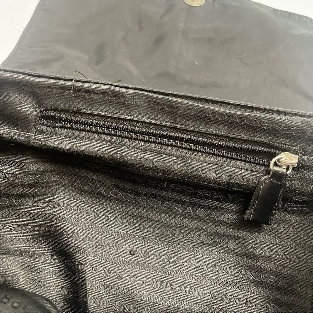 Prada Black Nylon VTG Backpack